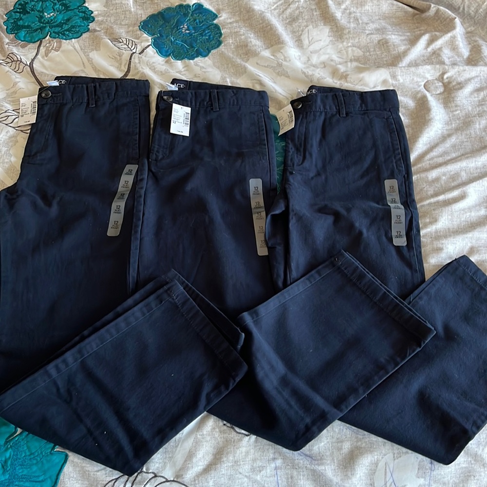 Childrens place uniform pants size 12